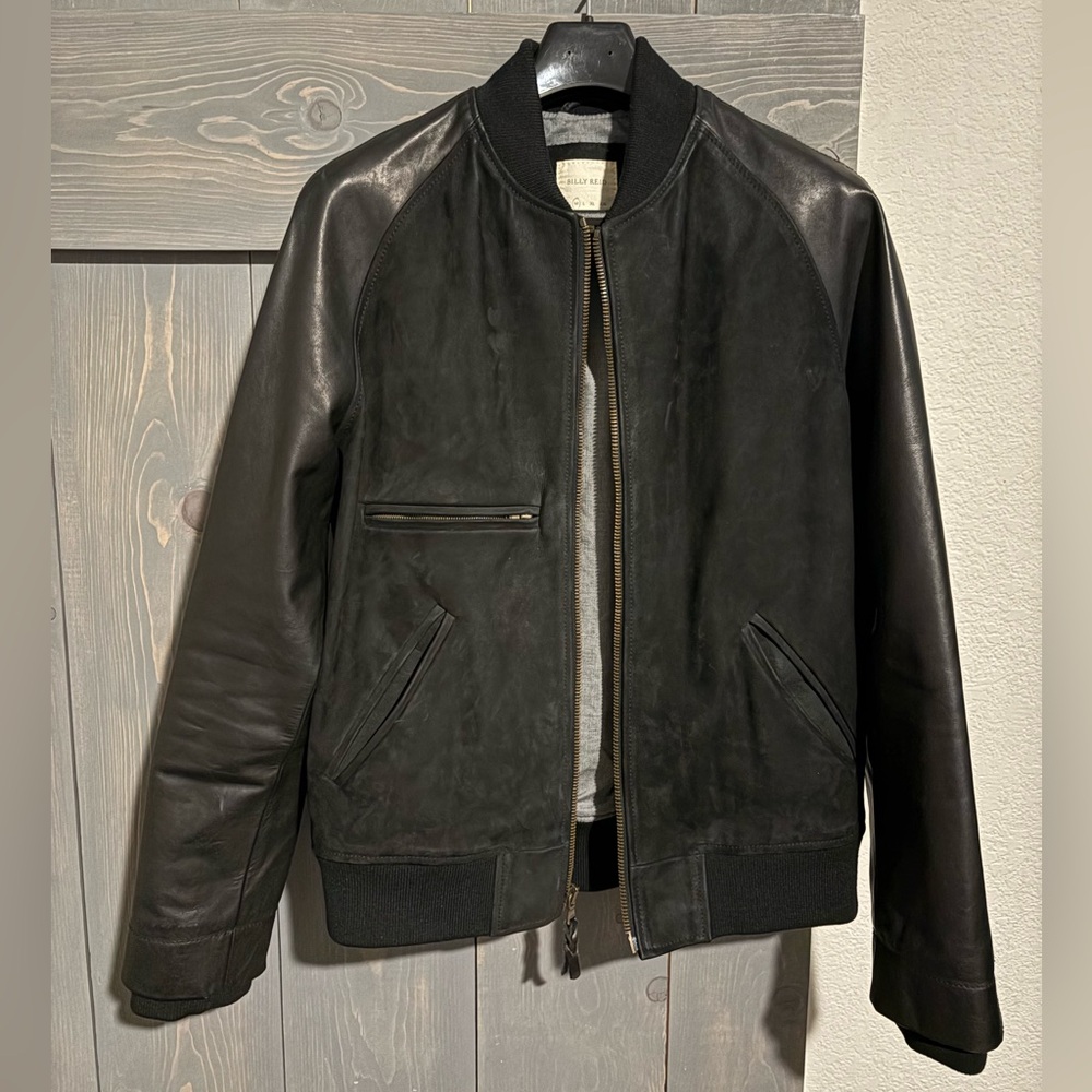 Billy Reid high end leather jacket in EUC